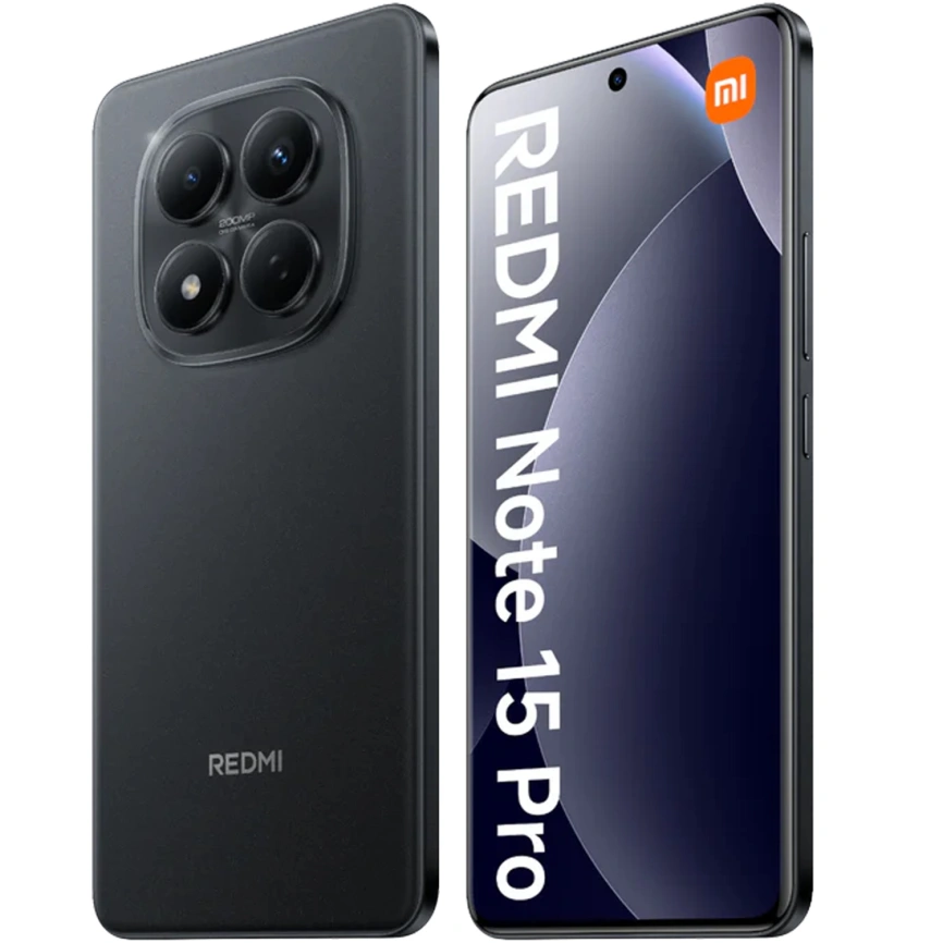 Смартфон Xiaomi Redmi Note 15 Pro 4G 12/512Gb Black Global Version