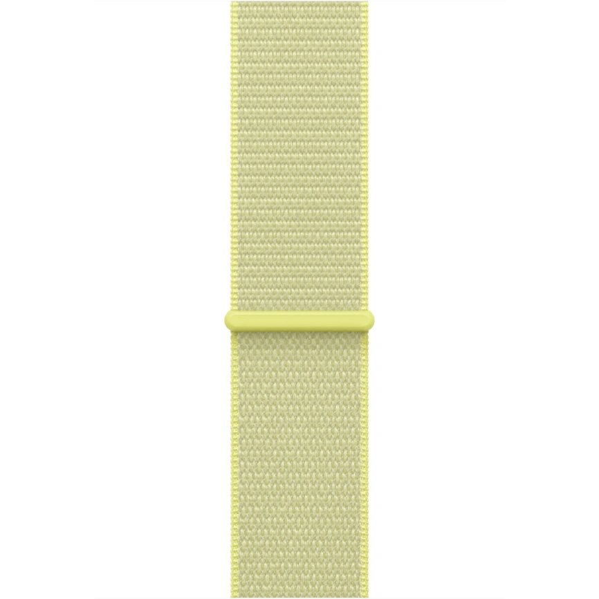 Смарт-часы Apple Watch SE (2025) 44mm Starlight Aluminum Case with Neon Yellow Sport Loop