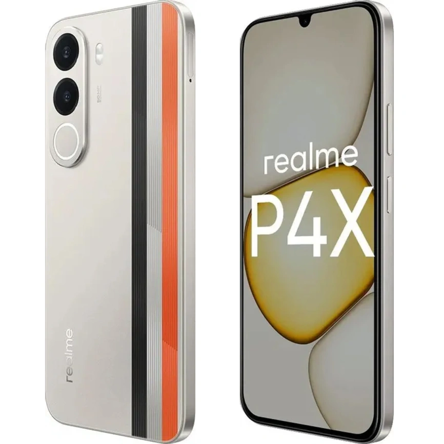Смартфон Realme P4X 4/128GB Rally White (RMX5366)