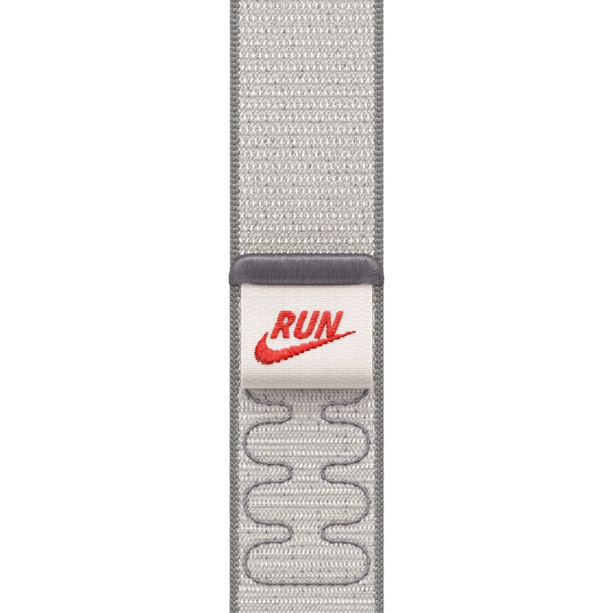 Смарт-часы Apple Watch SE (2025) 44mm Starlight Aluminum Case with Veiled Grey Nike Sport Loop