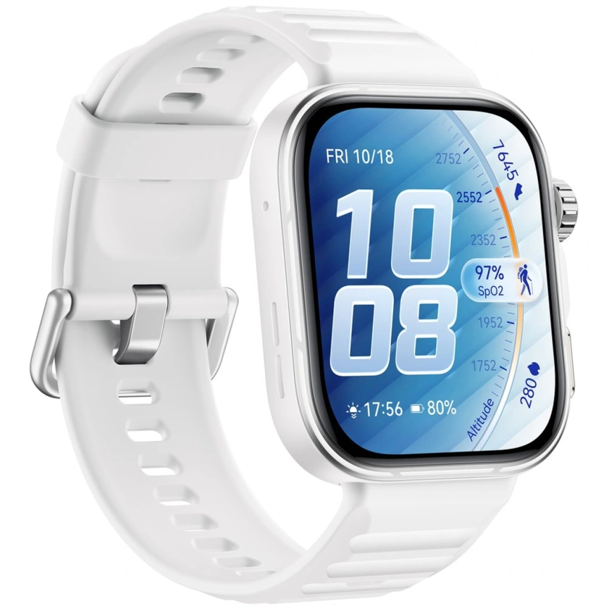 Смарт-часы Huawei Watch Fit 5 Pro White Fluoroelastomer Strap/White (55020HTY)
