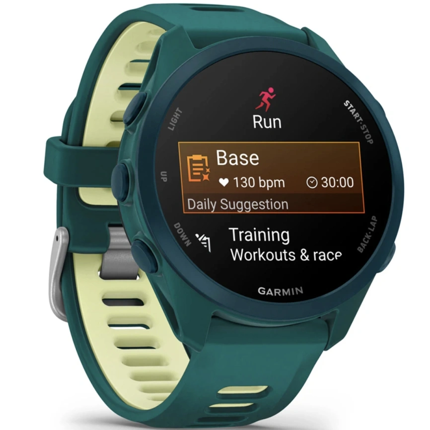 Смарт-часы Garmin Forerunner 170 Music (010-03920-12) Teal Green/Citron