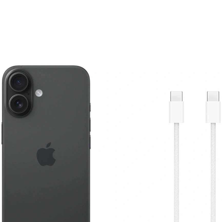 Смартфон Apple iPhone 16 256Gb Dual Sim Black