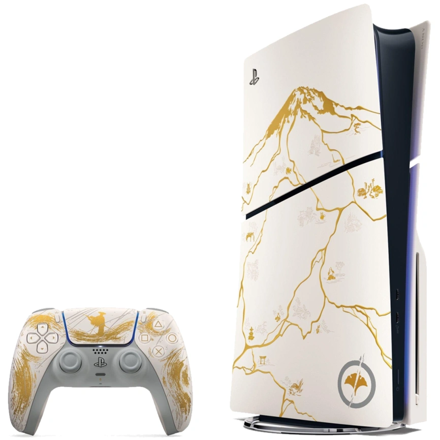 Игровая приставка Sony PlayStation 5 Slim 1TB Ghost of Yotei Gold Limited Edition