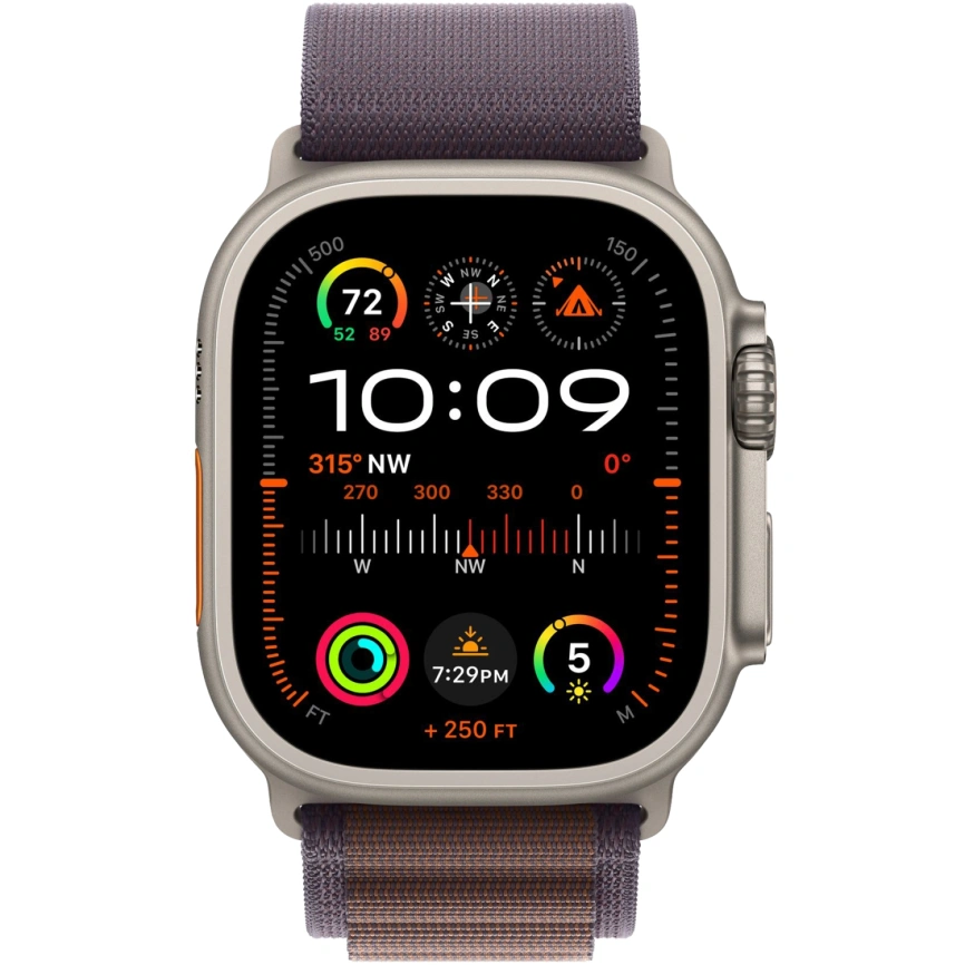 Смарт-часы Apple Watch Ultra 2 49mm Titanium Case with Indigo Alpine Loop S