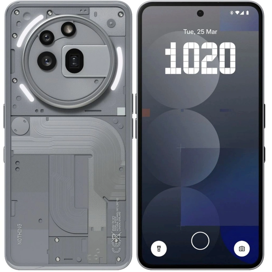 Смартфон Nothing Phone (3A) Pro 12/256Gb Grey