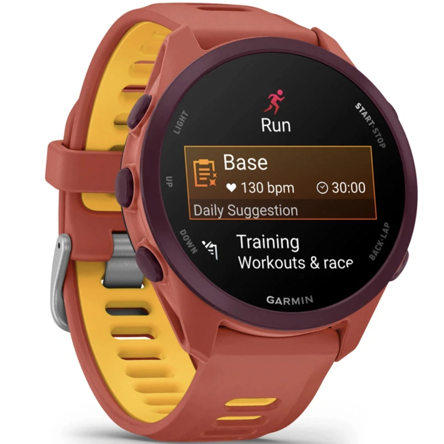 Смарт-часы Garmin Forerunner 170 Music (010-03920-13) Red Pink/Mango