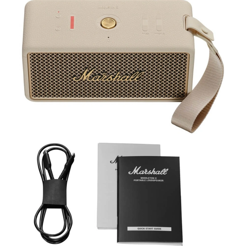 Портативная акустика Marshall Middleton II Cream