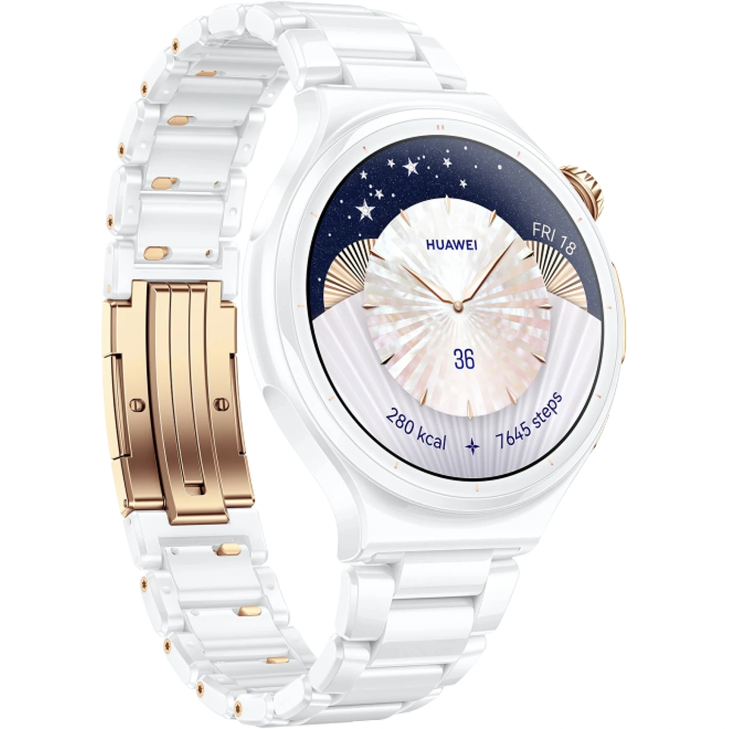 Смарт-часы Huawei Watch 6 Pro 43mm Ceramic Edition (55020KDA)