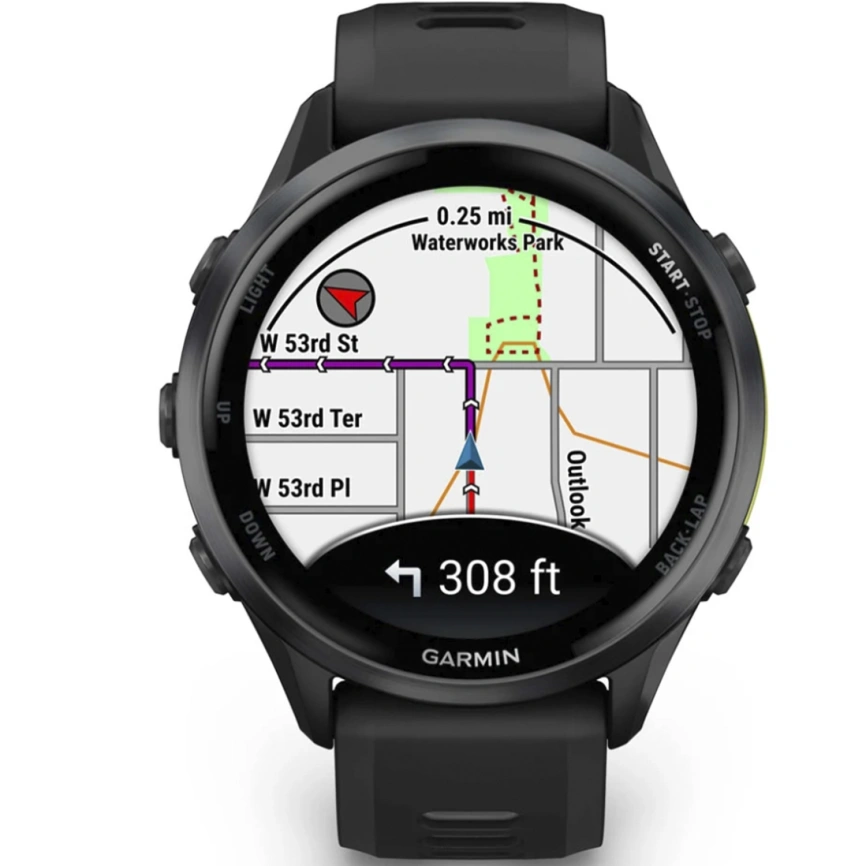 Умные часы Garmin Forerunner 970 (010-02969-10) Carbon Gray