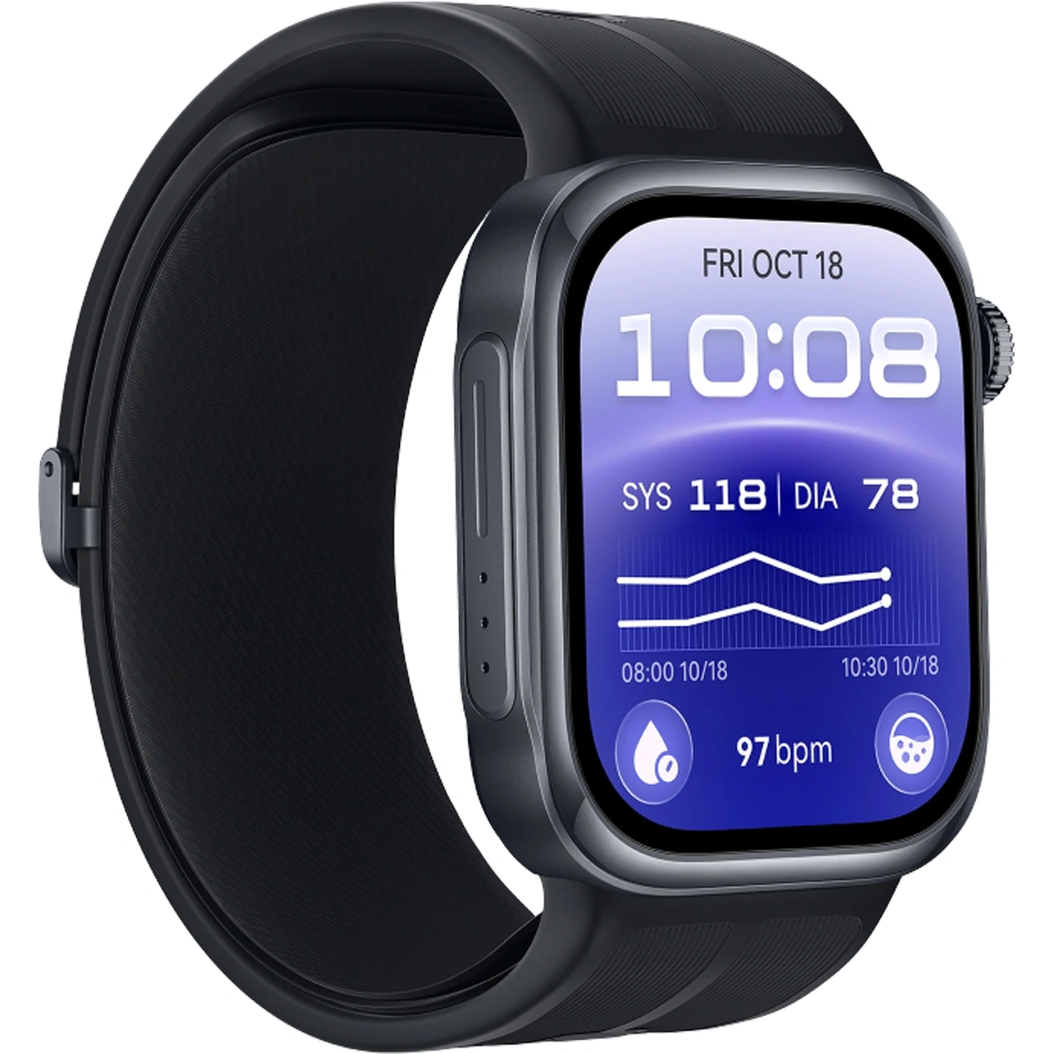 Смарт-часы Huawei Watch D3 Black (55020KBL)