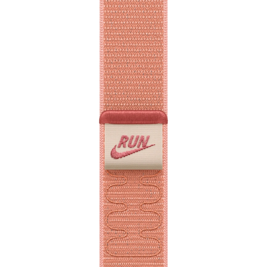 Смарт-часы Apple Watch SE (2025) 40mm Starlight Aluminum Case with Alpenglow Pink Nike Sport Loop