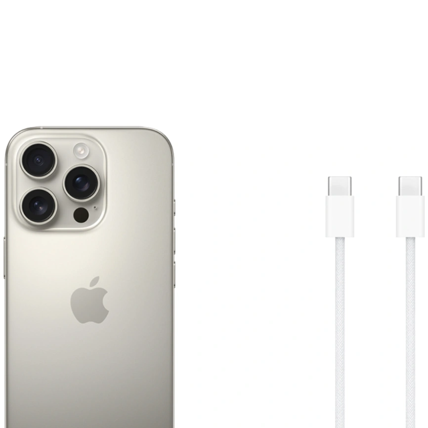 Смартфон Apple iPhone 16 Pro 256Gb nano Sim + eSim Natural Titanium