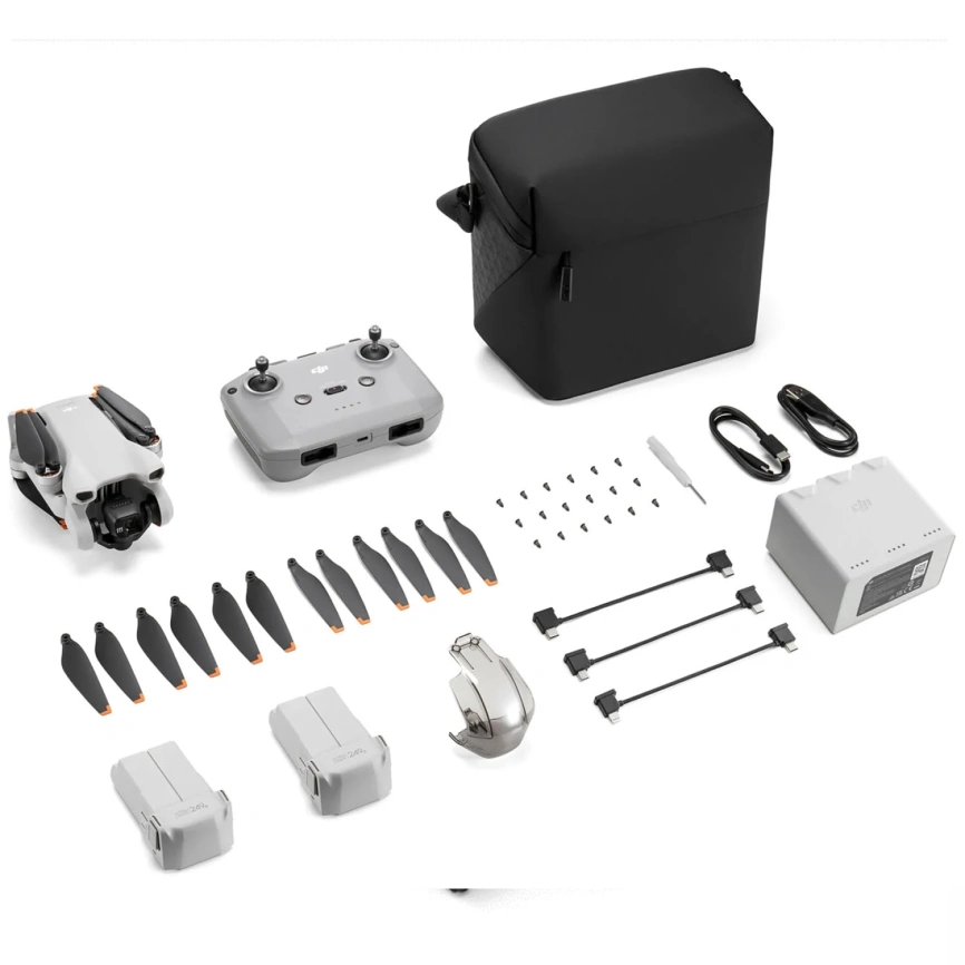 Квадрокоптер DJI Mini 3 Fly More Combo Plus (DJI RC - N1)