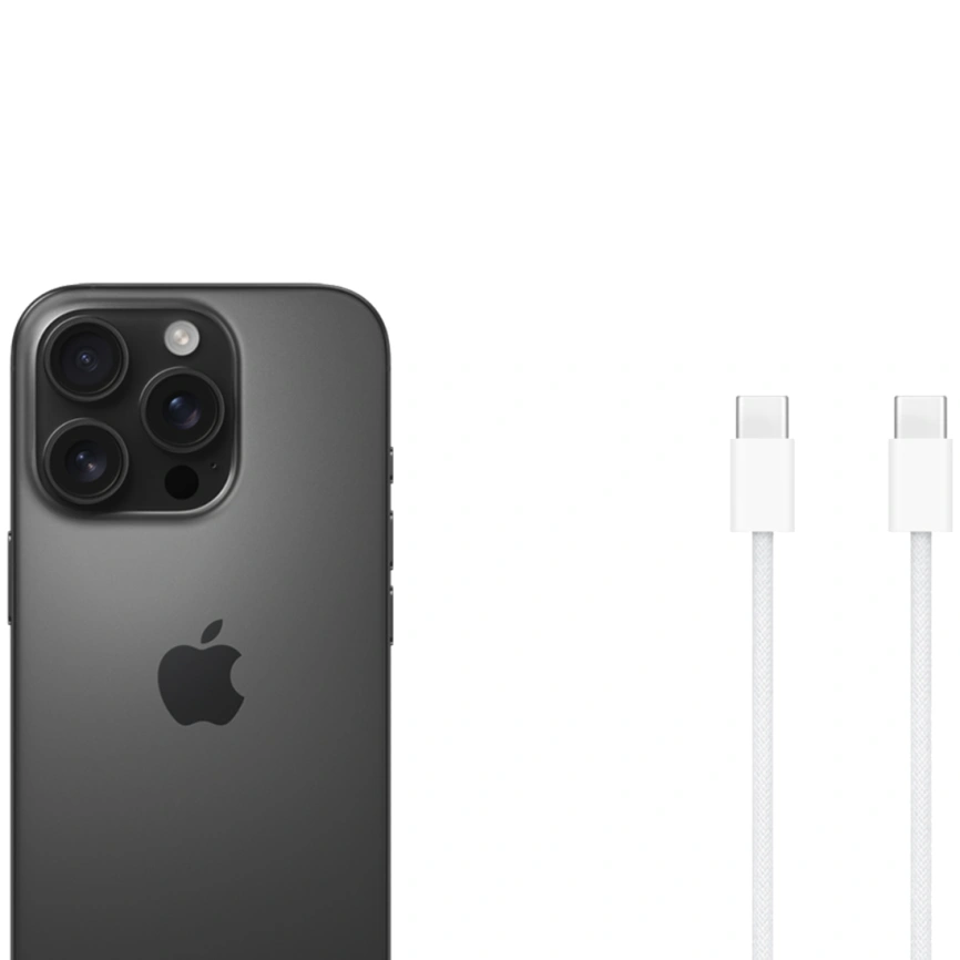 Смартфон Apple iPhone 16 Pro 128Gb Dual Sim Black Titanium