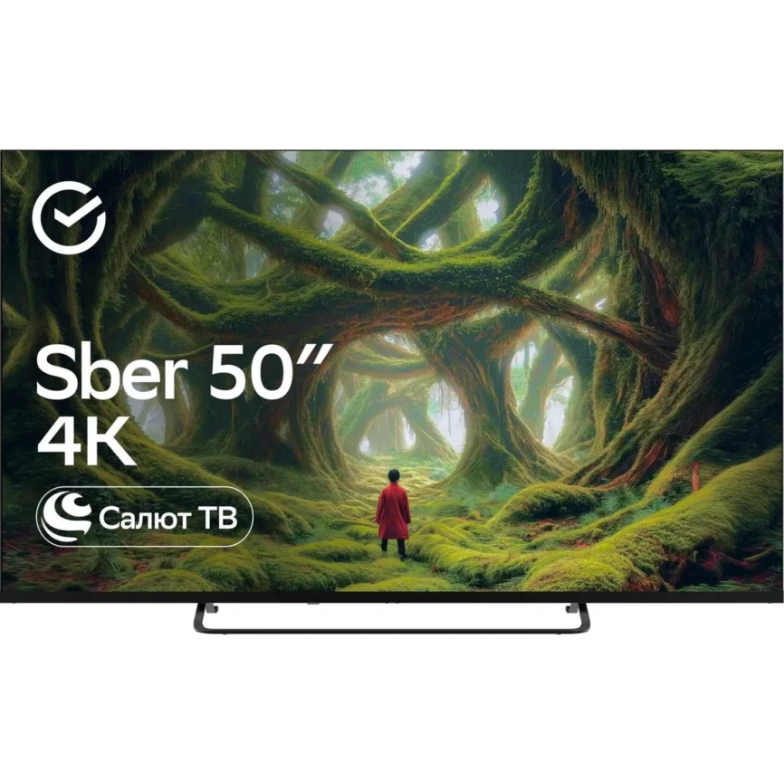 Телевизор Sber 50" LED 4K UHD Салют ТВ (SDX-50U4127)