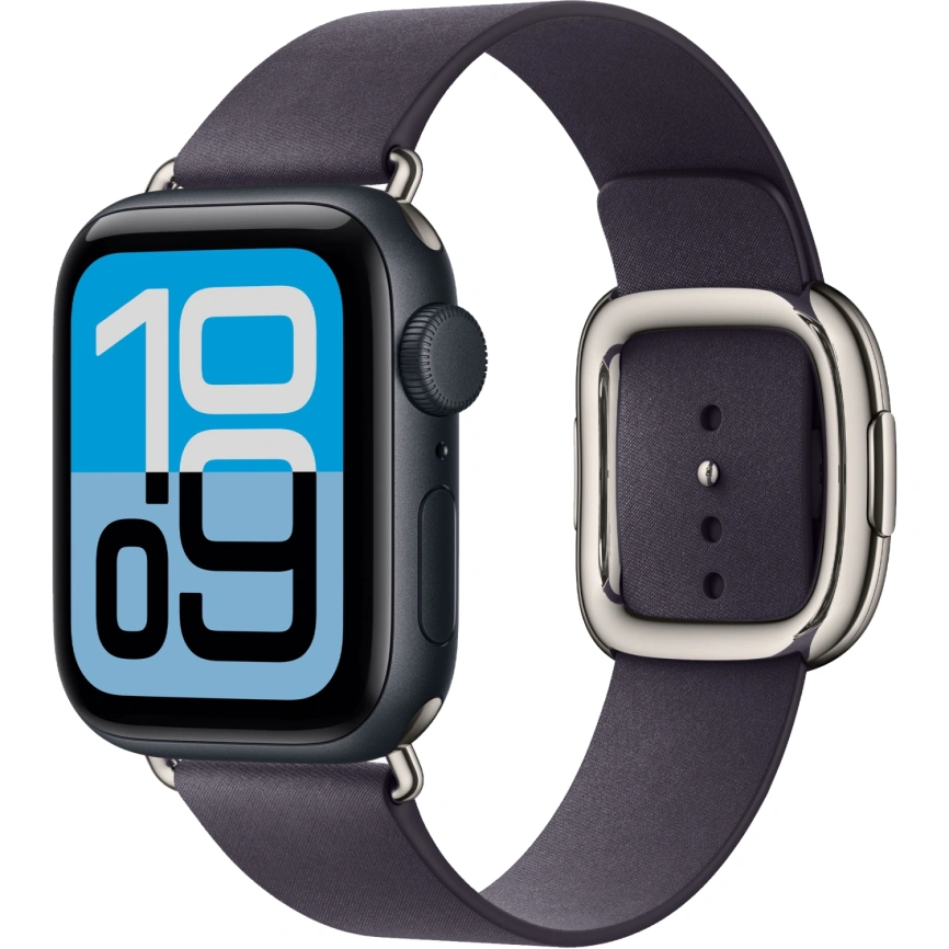 Смарт-часы Apple Watch SE (2025) 40mm Midnight Aluminum Case with Midnight Purple Modern Buckle M