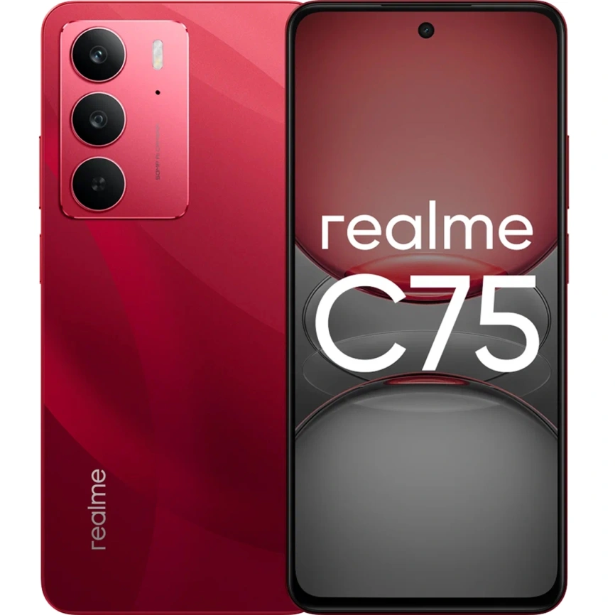 Смартфон Realme C75 8/256Gb Ruby Red