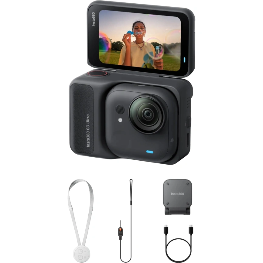 Экшн-камера Insta360 GO Ultra Standard Bundle Black