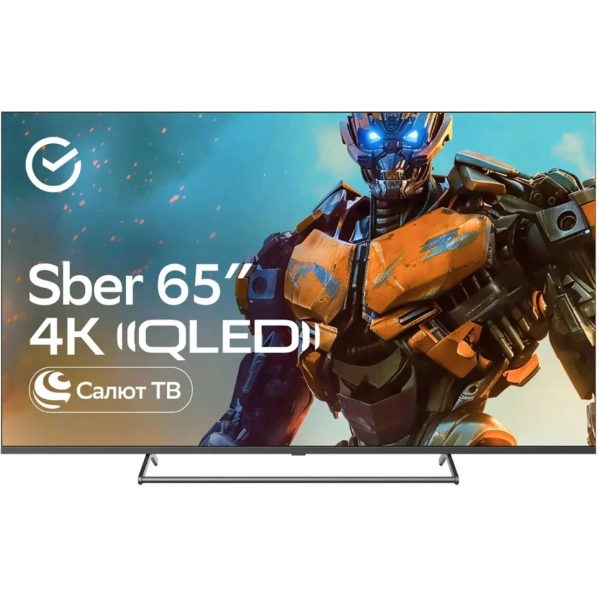 Телевизор Sber 65" QLED 4K UHD Салют ТВ (SDX-65UQ5231)
