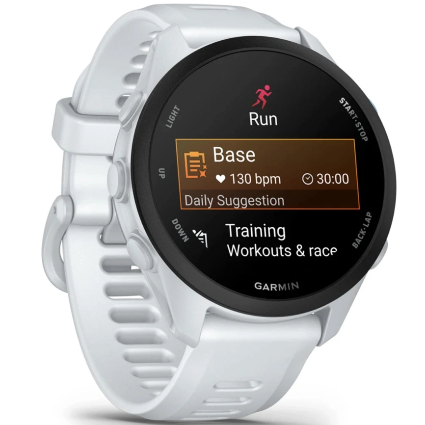 Смарт-часы Garmin Forerunner 70 (010-04307-01) Whitestone