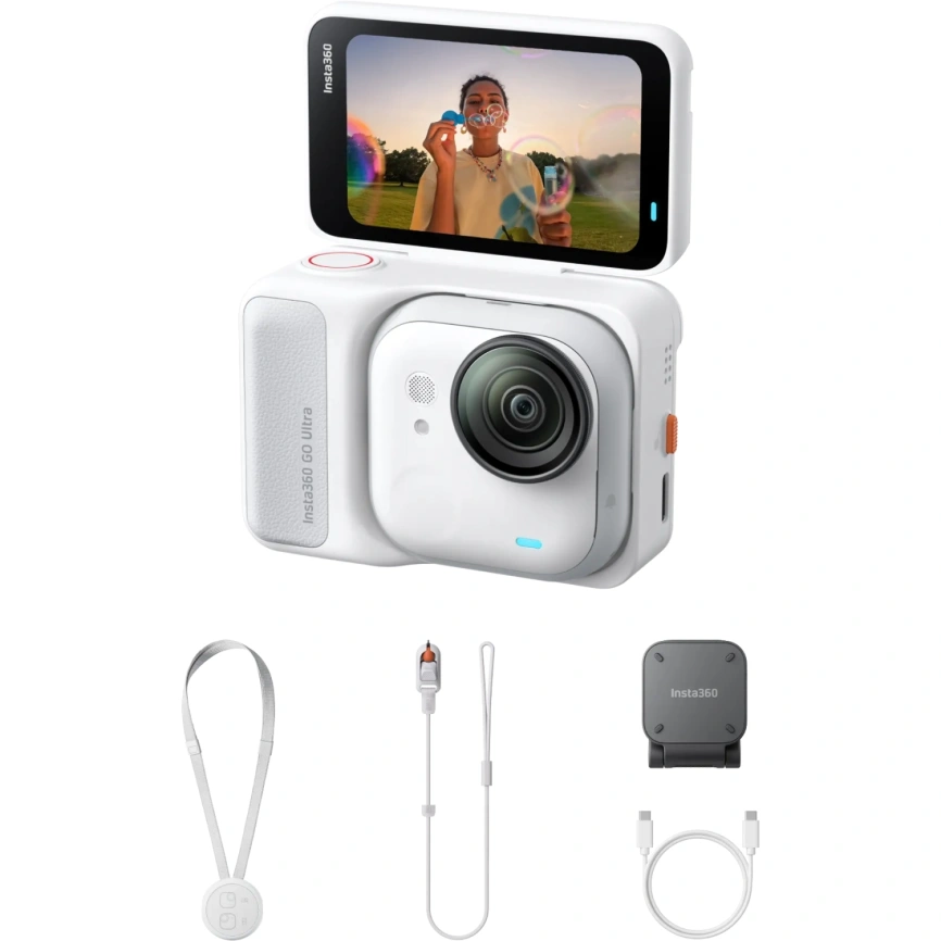 Экшн-камера Insta360 GO Ultra Standard Bundle White