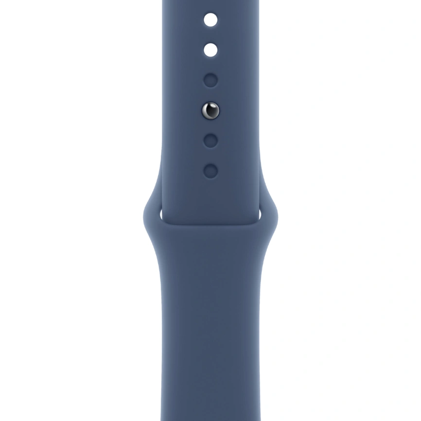 Смарт-часы Apple Watch Series 10 46mm Silver Aluminum Case with Denim Sport Band M/L