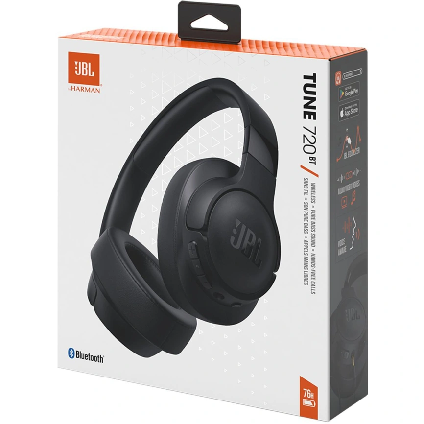 Наушники JBL Tune 720 BT Black